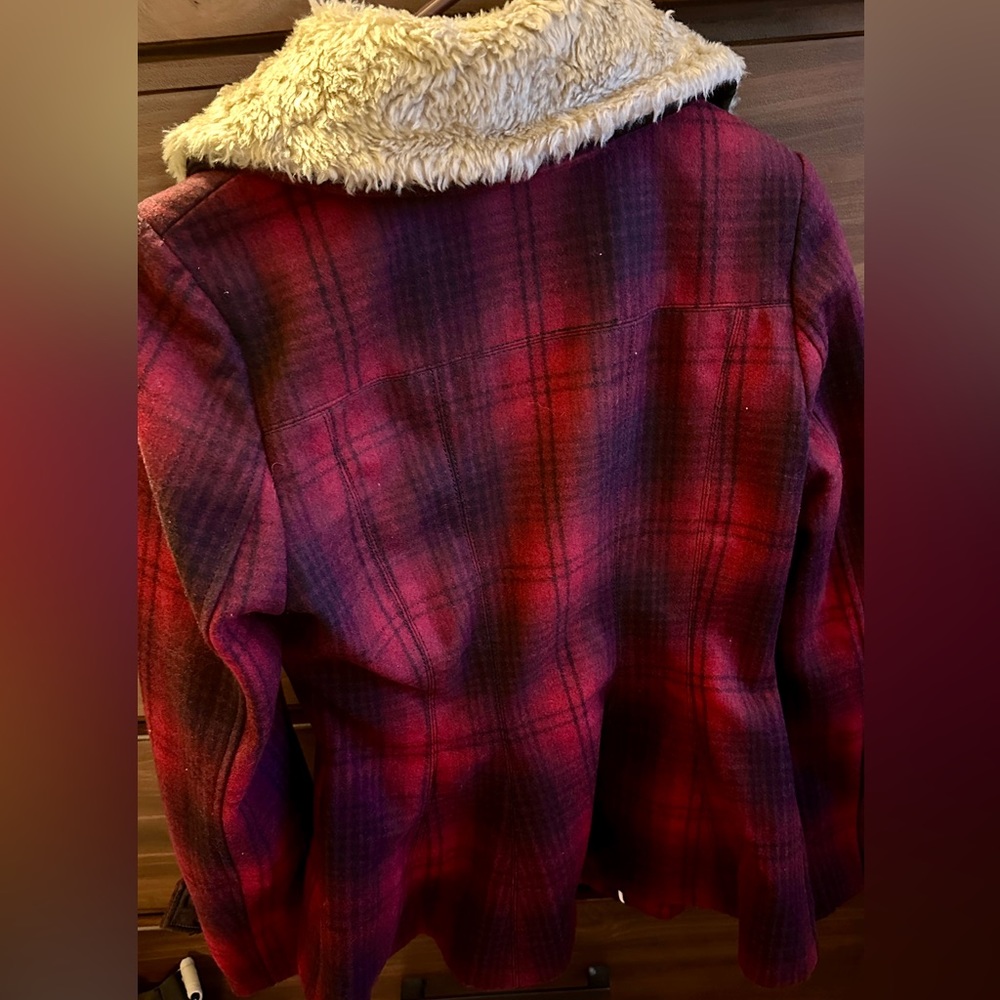 Woman’s Plaid Coat